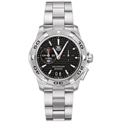 TAG Heuer Aquaracer 300M Alarm 41 Stainless Steel / Black / Bracelet